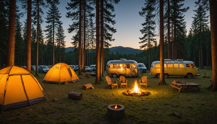Futuroscoop bezoeken: de beste campings in de buurt
